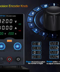 Pro Grade Adjustable DC Power Supply 30V 10A With Precision Encoder Knob 4 Digit LED Display USB Fast Charge Real Time Output Readout