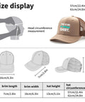 Its My Sixteenth Birthday Cool Hat For Men Fashion Tennis Trucker Cap With Adjustable Buckle size guide and dimensions