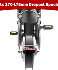 1000W Electric Bike Hub Motor 48V Brushless Conversion Kit Fits 170mm dropout spacing for enhanced compatibility.