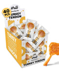 Turkey Tendon Chews For Dogs 40 Count Bulk Pack 100 Percent Turkey Sourced In The US Hypoallergenic All Natural Pup Treats