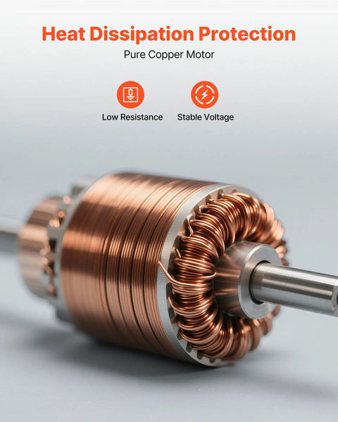 Pure copper motor of Beast Linear Air Pump 1110 GPH for Ponds, Wastewater, Hydroponics, Aquariums detail