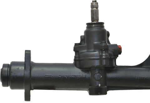 Remanufactured Hydraulic Power Rack And Pinion Steering Assembly showing oil inlet and mounting points for installation.