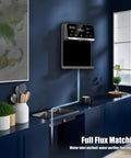 Wall Mounted Mains Fed Water Dispenser 2200W Office Water Cooler With Touch Screen Temperature Control Hot And Cold Water For Home And Office Use on kitchen wall