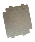 Microwave Oven Mica Sheet Set For Heat Insulation Thick Natural Mica Waveguide Cover Replacement Heavy Duty High Temperature Resistant 2 Pack
