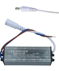 LED Driver 600mA 36W Power Supply Wide Input 85-265V Output 36-65V Waterproof Outdoor Lighting Power Adapter For Home Fixes And DIY Projects And Upgrades, aluminum корпус with wired connectors