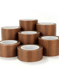 Heavy Duty PTFE Fiberglass Adhesive Tape For Heat Sealers, 10M Long Roll displays multiple rolls in a stack.