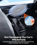 Heavy Duty 3M VHB Dash Cam Adhesive Pads With Electrostatic Film That Stays Put on Car Windshield