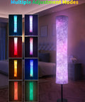 RGB Color Changing LED Floor Lamp Smart Light With Alexa And Google App Control in multiple color modes