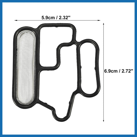 Front view of Solenoid Gasket And Spool Valve Filter Screen For Honda Accord 2008 To 2012 Replacement Part OE 15815-R41-L01