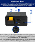 Mazda Type-C Wireless CarPlay Retrofit Kit for MZD Connect System 2015 2020 Models Upgraded 2024 with USB and AUX ports