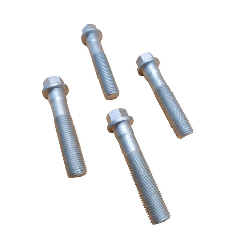 4 Pack Front Wheel Hub Bearing Mounting Bolts Hardware Kit Heavy Duty Compatible With Chevy Silverado 2500 3500 HD Express 2500 3500 4500 And GMC Savana Sierra Yukon 917519