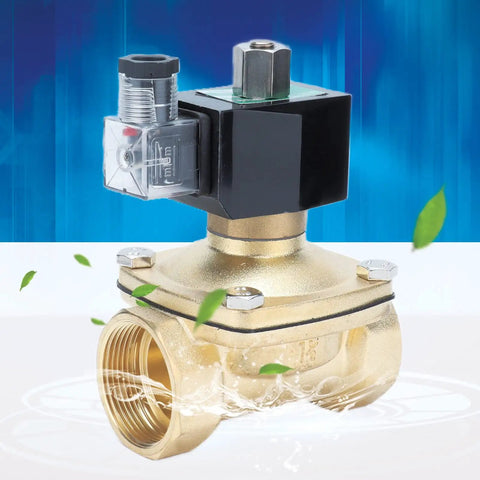 Top Shelf Brass Solenoid Valve Normally Open With Direct Acting Diaphragm And Smooth One Piece Build For Heavy Duty Automation And Compact AC 12 Volt Fluid Control That Gets The Job Done Right No Hassle Setup