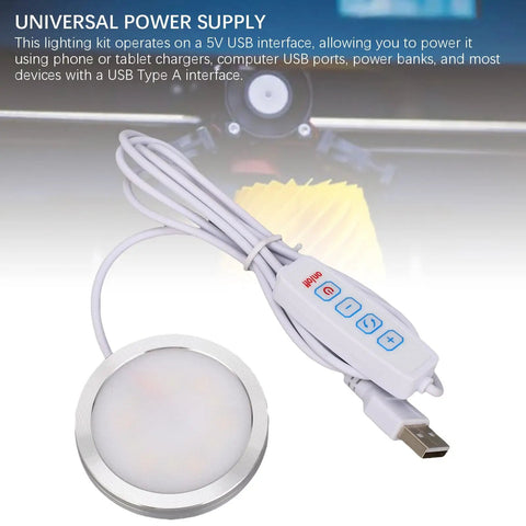 Plug In This 2 Pack USB Led Lamp Kit And Spice Up Your 3D Printer Setup With Three Adjustable Color Settings And An Ultra Slim Profile That Brings Serious Chill Vibe Lighting To Any Desk Or Dorm