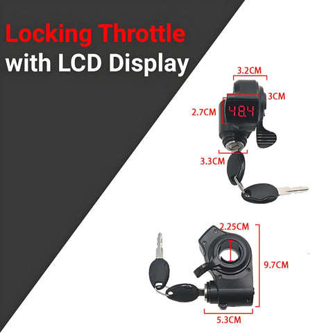 Electric Bike Speed Controller And Throttle 24V 1000W Brush Motor Controller With Thumb Throttle Set For E Bike Scooter Accessories Includes Undervoltage Overcurrent And Stall Protection