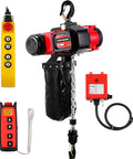 2 Speed Electric Chain Hoist 2200lb With Pendant And Remote, Brushless Motor, Overhead Crane Lift, 110V, 10ft Lifting Height, G80 Chain
