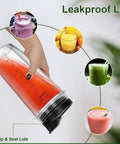Hand holding 32 Ounce Blender Cups Replacement Durable With Sip And Seal Lids For Ninja Blenders Compatible With Auto IQ Series