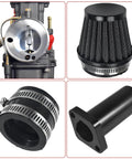 Go To 28mm Carburetor With Air Filter Manifold Kit For Predator 212cc 224cc 196cc And Coleman CT200U Ex BT200X Mini Bike Go Kart Engines