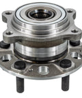Rear Hub Bearing Assembly For Hyundai Elantra Ioniq Kona And GT 5 Lug ABS Bolt On Direct Fit Drop In Ready Left Or Right Side Pre Greased And Pre Sealed OE Replacement 52730 G3aa0 And 512645, front view