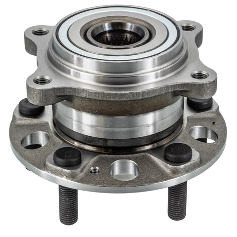 Rear Hub Bearing Assembly For Hyundai Elantra Ioniq Kona And GT 5 Lug ABS Bolt On Direct Fit Drop In Ready Left Or Right Side Pre Greased And Pre Sealed OE Replacement 52730 G3aa0 And 512645, front view