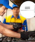 Beefy Metric T Handle Socket Wrench Set Rock Solid Vanadium Steel Spanners in use under car hood, showing knurled grip.