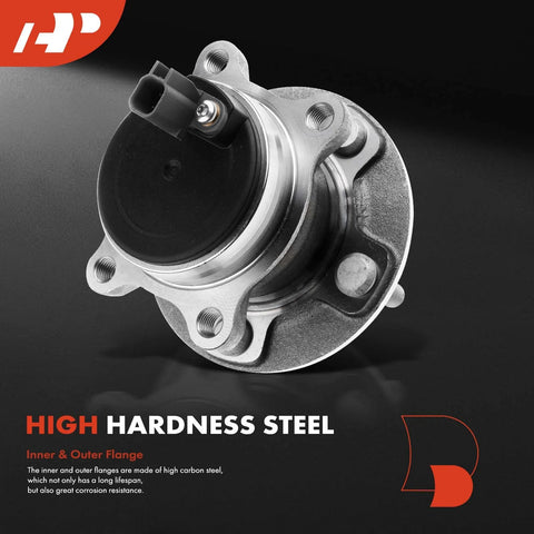 Rear Wheel Bearing And Hub Assembly With ABS For Ford Focus 2012 2018 5 Lug Compatible With Active Park Assist close-up