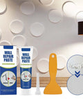 Patch Kit For Drywall Holes With Scraper, Quick-Dry Spackle Paste For Large Wall Repairs, Easy Fill And Smoothing, No Fuss DIY Friendly Mending Compound For Home Or Apartment, Two Pack