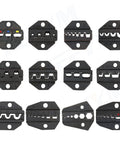 Heavy Duty Replacement Jaws For Crimping Pliers High Carbon Steel Interchangeable Die for various electrical terminal crimping.