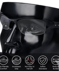 Replacement Nose Pads For Oakley Flak Jacket XLJ Flak Two Point Zero XL And Half Jacket Sunglasses Black Soft Cushions installed