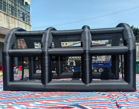 Portable Batting And Pitching Cage Tent For Baseball And Softball Practice, 20 Ft Long By 10 Ft Wide By 10.5 Ft High, Grab And Go Setup