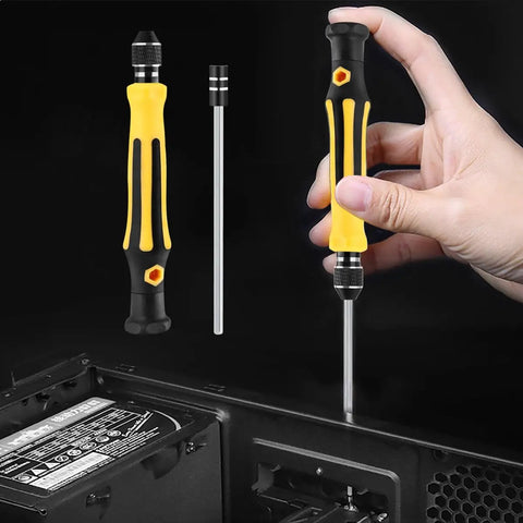 45-In-1 Mini Screwdriver Set With Torx Bits, Precision Tool Kit With Tweezers And Extension Shaft For Easy Home Repairs, Electronics Maintenance, Phone And Console Fixes, Portable Handy When You Need It