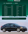 Crankshaft Position Sensor Direct Fit For Honda Accord 2008 To 2017 Odyssey 2009 To 2022 Pilot 2009 To 2021 And CR V 2010 To 2014 Replacement Sensor With Easy Install For Reliable Engine Timing And Smooth Starts fitment chart for Honda Accord and Odyssey