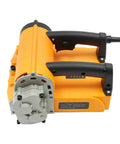 Heavy Hitter 4580W Electric Wall Planer With Pure Copper Motor Features Carbide Blades, side view showcasing handles and motor.