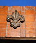Bulk Pack Of 160 Old School Vintage French Victorian Fleur De Lis Cast Iron Knob Pulls Hardware Two And A Quarter Inch Tall