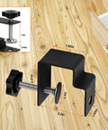 Two Pack Drawer Front Installation Clamps for Cabinets and DIY Woodworking Projects, Adjustable Drawer Fixing Clips.