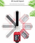 Leeb Hardness Tester With D Type Impact Device For Metal And Steel OLED Color Display 6 In 1 Scales HL HV HB HRC HRB HRA HS Rechargeable Lithium Battery 170 To 960 HLD, vertical view