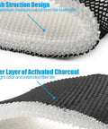 Close-up of Humidifier Filter D Replacement For Holmes Sunbeam Honeywell Humidifiers 2 Pack showing mesh design and charcoal layer