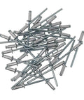 Heavy Duty Aluminum Dome Head Blind Rivets Set - Assorted Sizes, 215-Piece Kit For Metal DIY Projects, Copper Nails Remaches