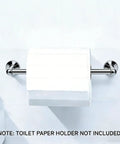 Pet Proof Toilet Paper Holder Cover Fits Mega And Standard Rolls Stops Cats And Dogs From Chewing Pulling Tearing Waste on wall.