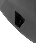 Close-up of Ultra Light Full Carbon Disc Wheel 700C Tubeless Road Wheel For Rim Brakes valve stem and textured carbon surface