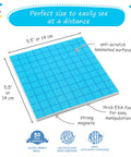 131-Piece Jumbo Magnetic Base Ten Blocks Set with strong magnets, anti-scratch surface, and thick EVA foam, 5.5-inch size.