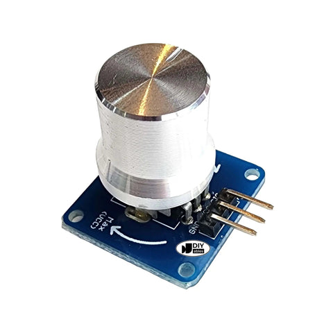 Potentiometer Angle Sensor Module With Knob For Arduino ESP32 ESP8266 And Raspberry Pi Pro Grade Volume And Light Control