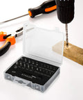 Damaged Screw Extractor Kit 22 Piece Set For Home DIY And Garden Projects Easy Out Stripped Screw Remover Alloy Steel with tools