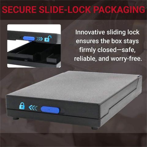 Secure slide-lock packaging for the 3/8-16 Helicoil Thread Repair Kit With HSS Drill Bit, Thread Inserts, Installation Tool