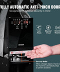 Fully Automatic Cup Sealer with Anti-Pinch Door, Digital Control Panel, designed for safety in boba shops and coffee bars.