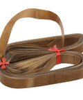 Heavy Duty Replacement PTFE Teflon Belts for FR900 Continuous Band Sealer 50 Pcs, shown coiled with red ties, nonstick surface visible