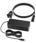 42V Replacement Charger for Electric Scooters 100 to 240V AC Input, 42V 2A Output, durable cable and plug detailing