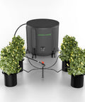 Auto Drip Irrigation Kit With 13 Gallon Foldable Bucket, 24W Upgraded Pump, 8 Drip Emitters, Indoor Grow Tent Garden System in use