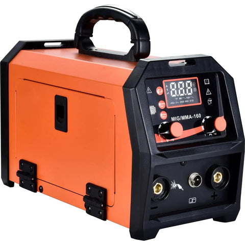 4 In 1 Portable Inverter Welder 160 Amp MMA MIG Arc Lift TIG Dual Voltage Workhorse Electric Welding Machine