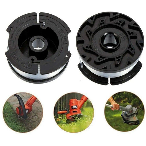 AF-100 Compatible Trimmer Spool Refill 30 Ft 0.065 Inch Line For Black And Decker GH600 GH900 LST201 Trimmer Kit