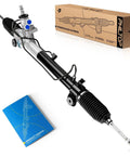 Drop In Rack And Pinion Steering Assembly Replacement Direct Fit For 2004 2007 Toyota Highlander Base Limited Sport 2007 2009 Lexus RX350 And 2004 2006 RX330 With Hydraulic Power OE 262617 next to packaging and manual